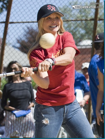 Christie Brinkley tight jeans camel toe